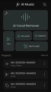AIMusic - Vocal Remover screenshot 0