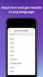 Paraphrase - Rewrite Tool screenshot 4