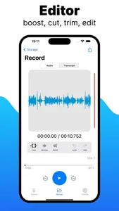 Voice Memos App screenshot 1