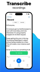 Voice Memos App screenshot 4
