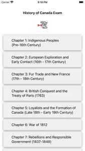 History of Canada Exam screenshot 0