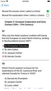 History of Canada Exam screenshot 2