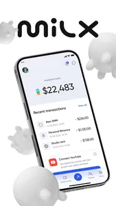 MilX: Finance hub for bloggers screenshot 0