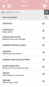 Jia sushi screenshot 2