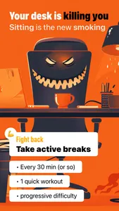 Snack Workouts: Pyup screenshot 0