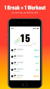 Snack Workouts: Pyup screenshot 1