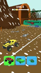 Car Shape Funny Transform Race screenshot 8