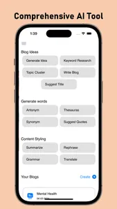 Blog Maker & Article Writer screenshot 0