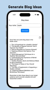 Blog Maker & Article Writer screenshot 2