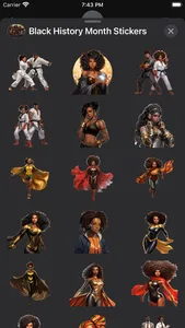 Black History Stickers screenshot 2