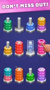 Nuts & Bolts - Screw Sort 3d screenshot 0