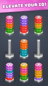 Nuts & Bolts - Screw Sort 3d screenshot 3