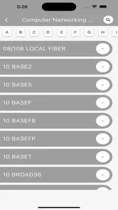 Computer Networking Dictionary screenshot 2