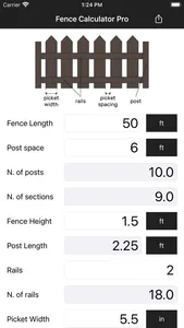 Fence Calculator Pro screenshot 0