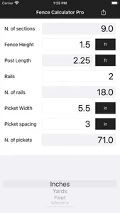 Fence Calculator Pro screenshot 4