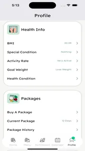 Wellbox diet screenshot 1