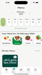 Wellbox diet screenshot 2