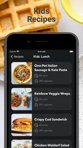 Kid: Prep Healthy Recipes screenshot 1