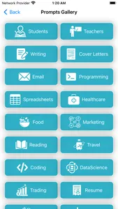 Creative AI Command Prompts screenshot 1