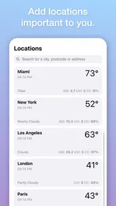 MyWeather° - Clima - Weather screenshot 5
