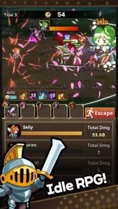 Rush Knights : Idle RPG screenshot 1
