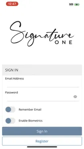 Signature One screenshot 0