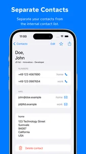 Contact Separator screenshot 3