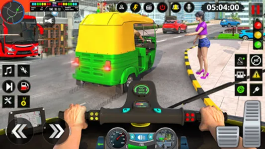 Tuk Tuk Auto Driving Games screenshot 0