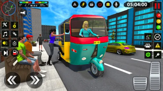 Tuk Tuk Auto Driving Games screenshot 1