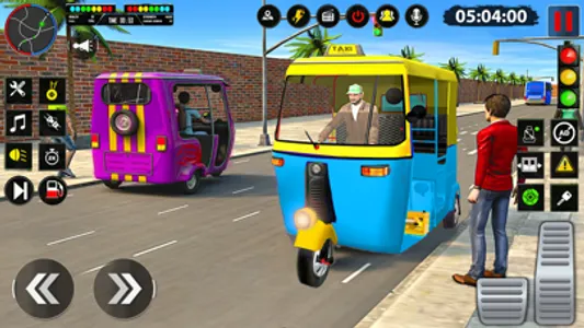 Tuk Tuk Auto Driving Games screenshot 2