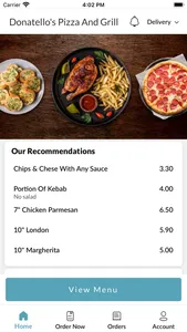 Donatellos Pizza And Grill screenshot 1