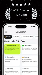 Univer: Ask AI Chat AI Chatbot screenshot 1