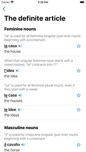 Learn Italian Phrases screenshot 1