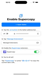 Supercopy for Safari screenshot 0