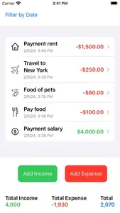 Expense tracker, Money tracker screenshot 0