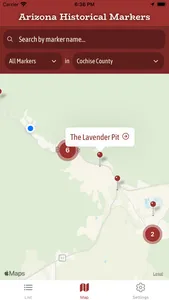 Arizona Historical Markers screenshot 1