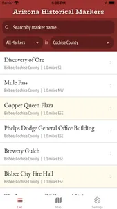 Arizona Historical Markers screenshot 2