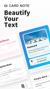 Qi Card Note: Post & Carousel screenshot 0