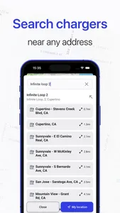Charging stations: EV & Tesla screenshot 2
