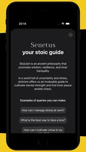 Senetus, your stoic guide screenshot 4