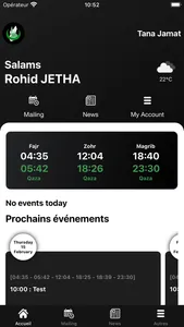 Jamaat - App screenshot 1