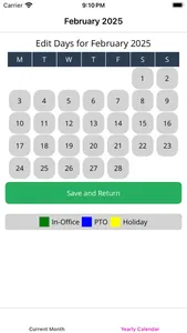 Office Attendance screenshot 2