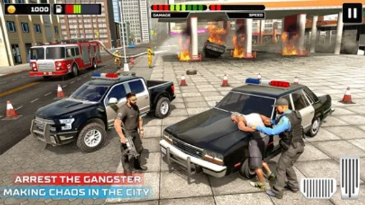 Police Chase Gangster Cop Game screenshot 4