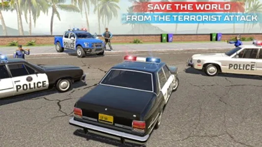 Police Chase Gangster Cop Game screenshot 5