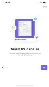 Resume Maker Create Generator screenshot 1