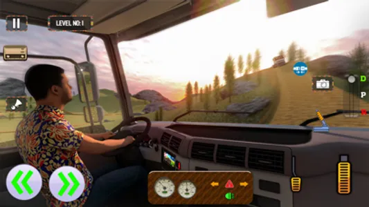 Hill Truck Driving Simulator screenshot 3