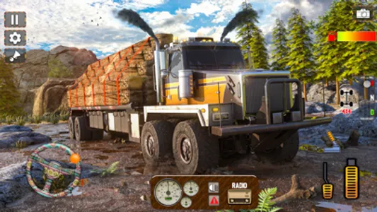 Hill Truck Driving Simulator screenshot 9