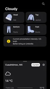 iWear: Weather Fit screenshot 0