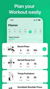 Workout Planner - Gym Tracker screenshot 0