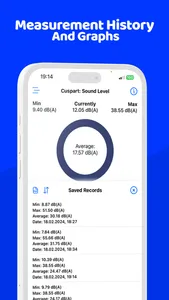 Cuspart: Precision dB Meter screenshot 2